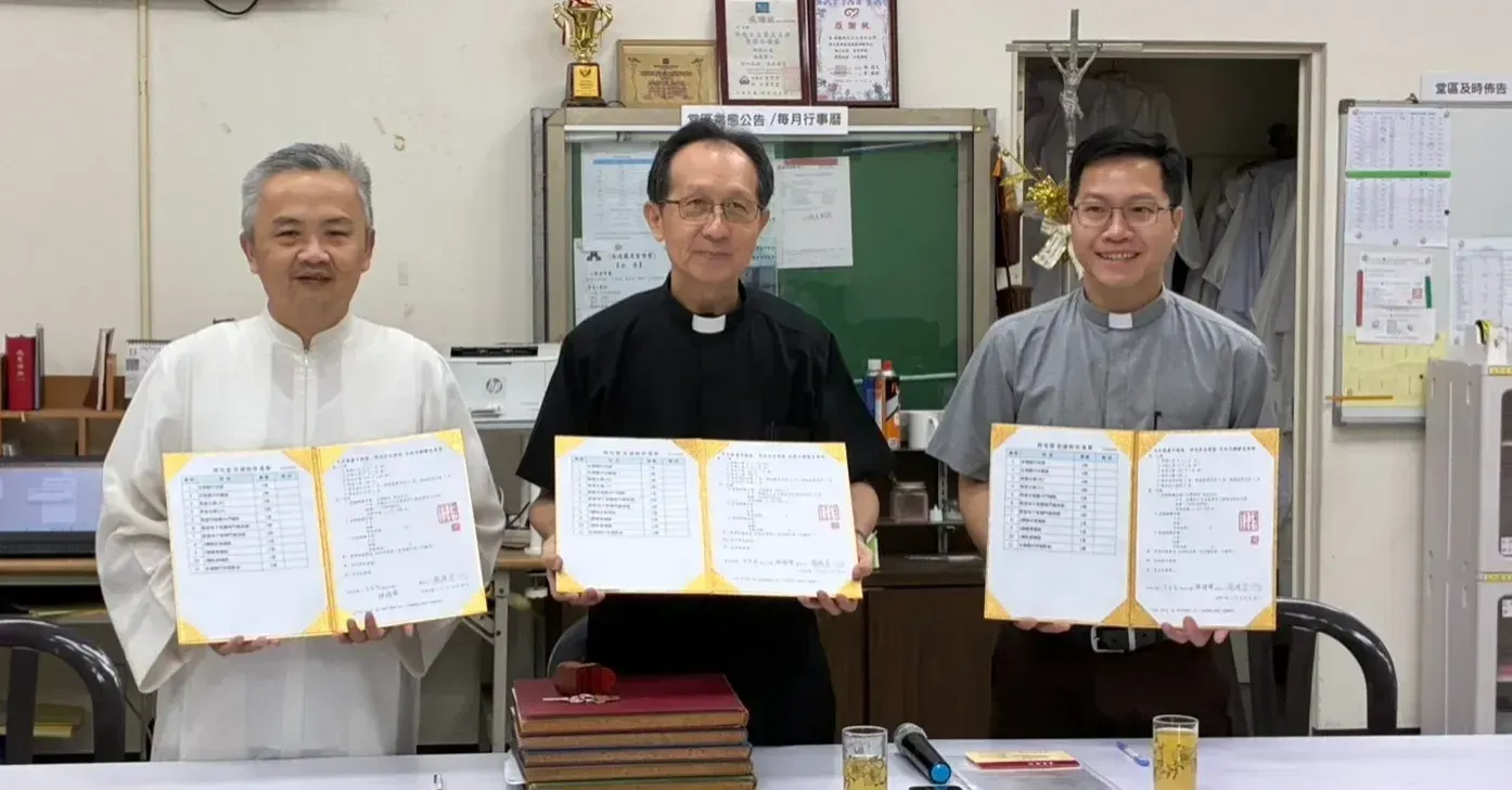 恭喜陳神父接任西屯堂的主任司鐸